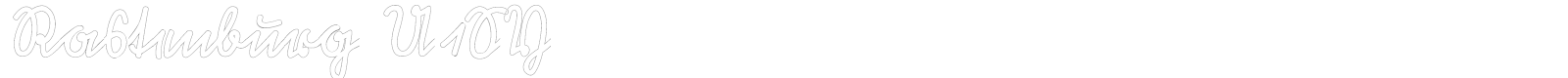 Rastenburg UNZ1AY font preview